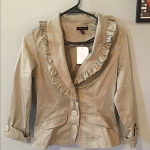 Never worn khaki blazer